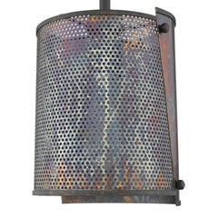 Ryker 1-Light Bronze Patina Pendant - Homeroots