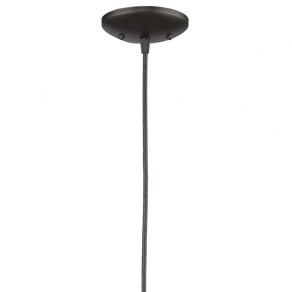 Industrial Brushed Bronze Hanging Light - Homeroots - Flyclothing LLC