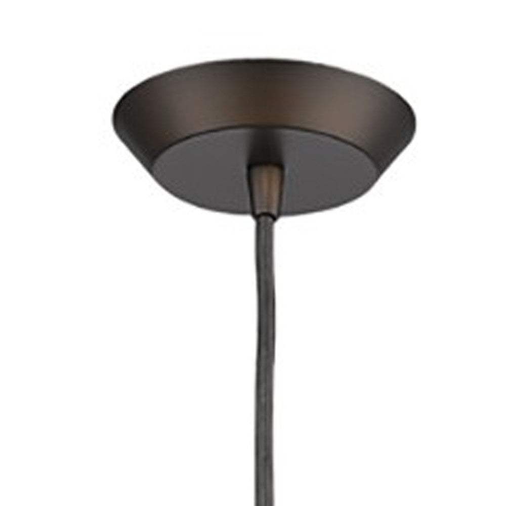 Bronze Hanging Light with Glass Studs - Homeroots - Flyclothing LLC