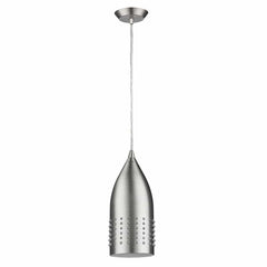Silver Hanging Light with Glass Studs - Homeroots