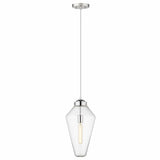 Ballina 1-Light Polished Nickel Mini-Pendant - Homeroots