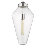 Ballina 1-Light Polished Nickel Mini-Pendant - Homeroots