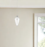 Ballina 1-Light Polished Nickel Mini-Pendant - Homeroots