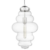 Ballina 1-Light Polished Nickel Mini-Pendant - Homeroots