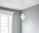 Ballina 1-Light Polished Nickel Mini-Pendant - Homeroots