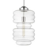 Ballina 1-Light Polished Nickel Mini-Pendant - Homeroots