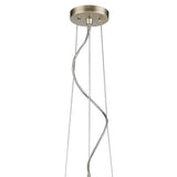 Layla 1-Light Washed Gold Bowl Pendant With Gloss White Interior Shade - Homeroots - Flyclothing LLC