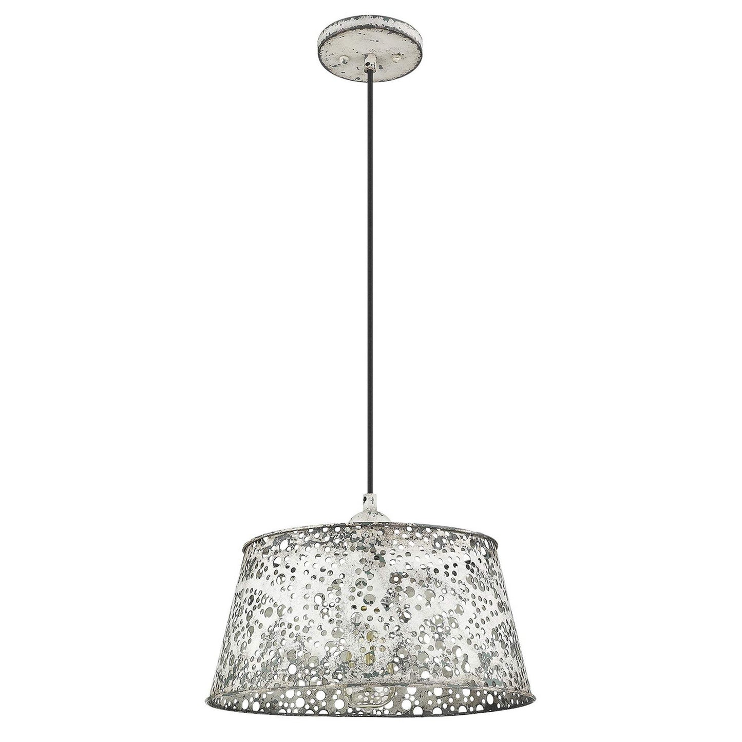 Iris 1-Light Aged Ivory Pendant - Homeroots - Flyclothing LLC