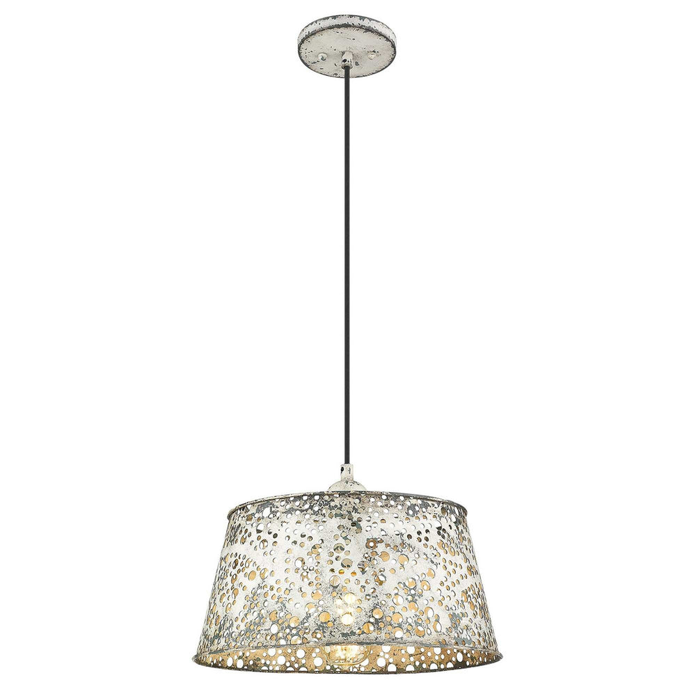 Iris 1-Light Aged Ivory Pendant - Homeroots - Flyclothing LLC