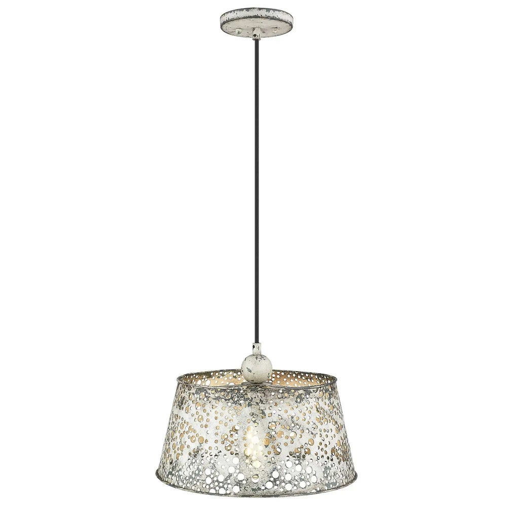 Iris 1-Light Aged Ivory Pendant - Homeroots - Flyclothing LLC