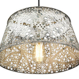 Iris 1-Light Aged Ivory Pendant - Homeroots - Flyclothing LLC