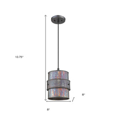Ryker 1-Light Bronze Patina Pendant
