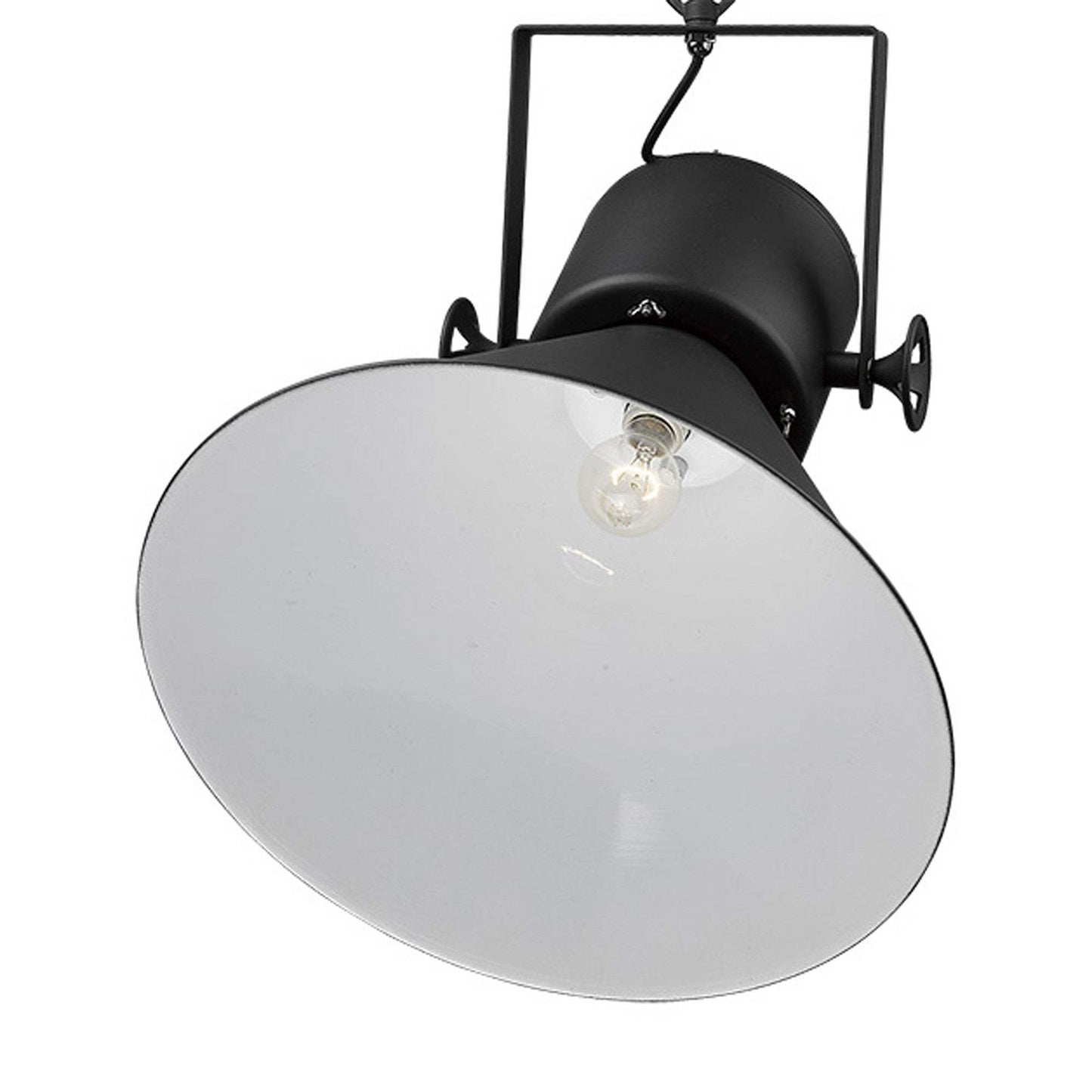 Crew 1-Light Matte Black Pendant - Homeroots - Flyclothing LLC