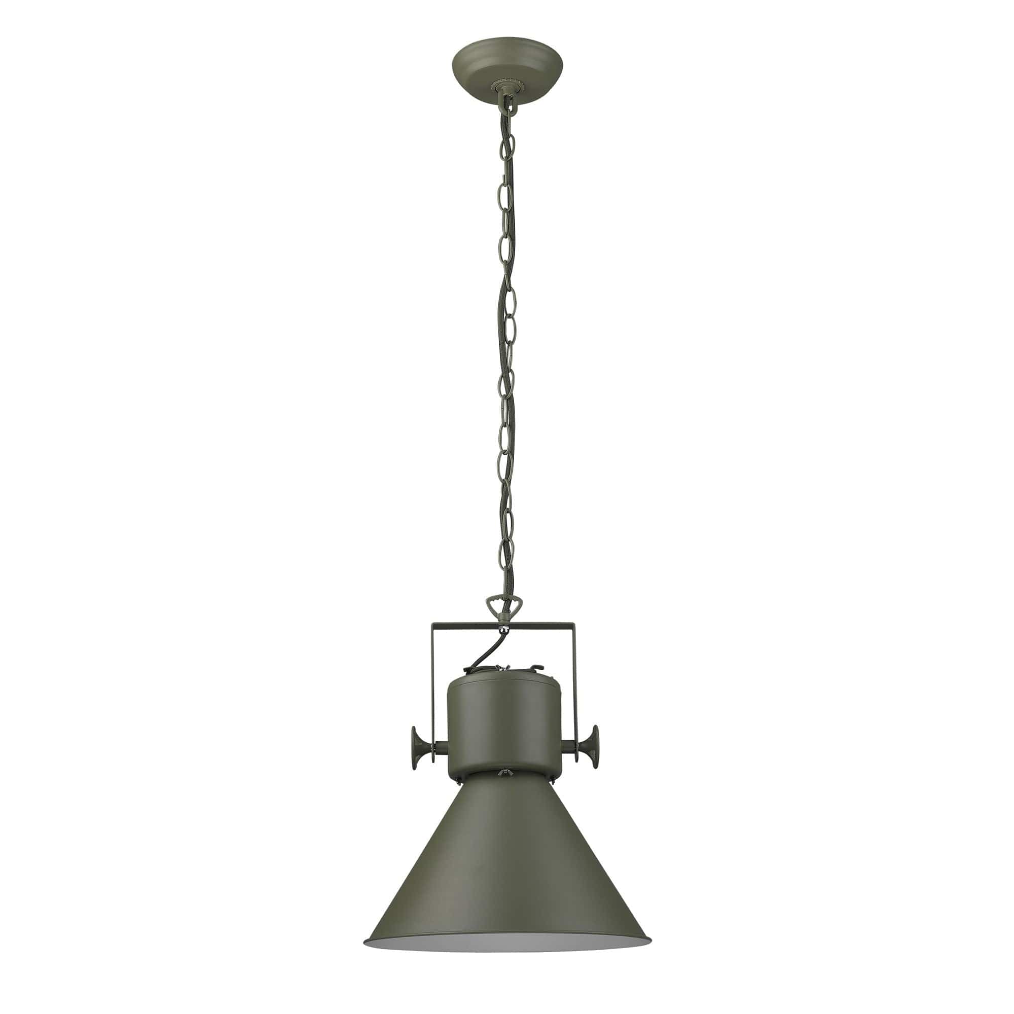 Crew 1-Light Green Pendant - Homeroots