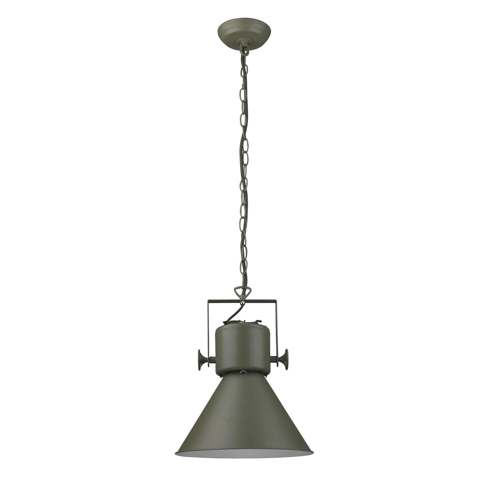 Crew 1-Light Green Pendant - Homeroots
