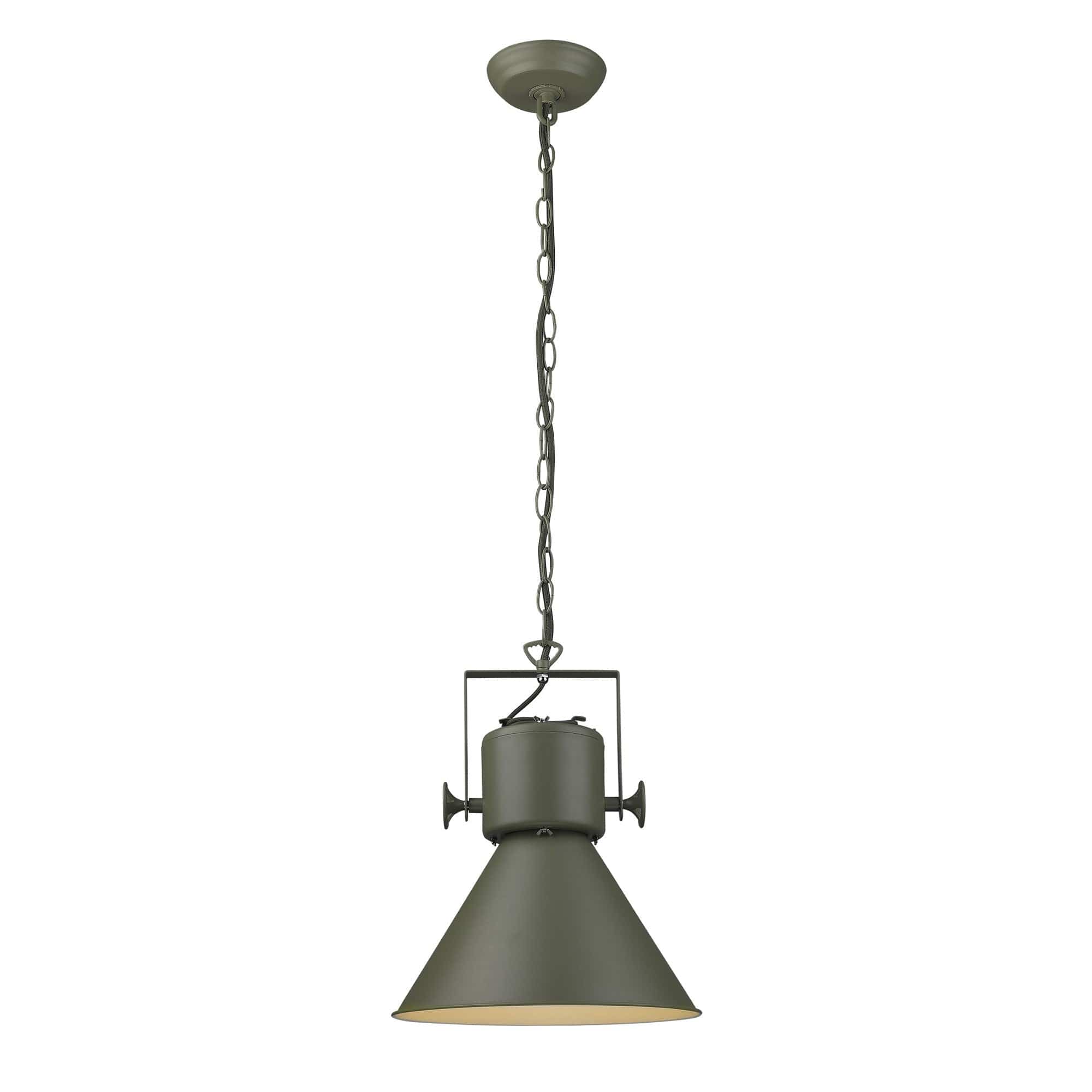 Crew 1-Light Green Pendant - Homeroots