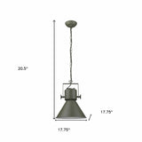 Crew 1-Light Green Pendant - Homeroots - Flyclothing LLC