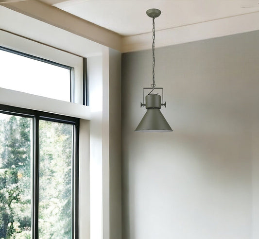 Crew 1-Light Green Pendant - Homeroots