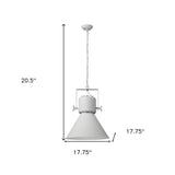 Crew 1-Light White Pendant - Homeroots - Flyclothing LLC