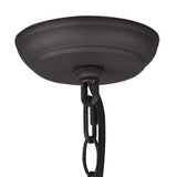 Faza 1-Light Matte Black Pendant - Homeroots - Flyclothing LLC