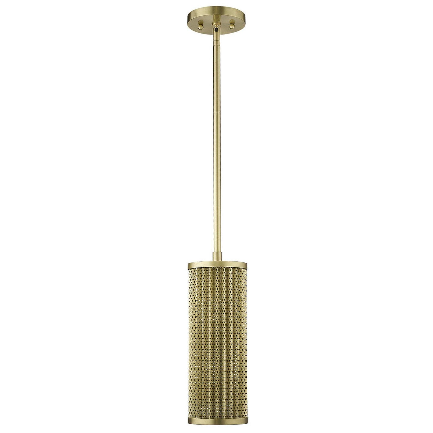 Basetti 1-Light Gold Pendant - Homeroots - Flyclothing LLC