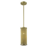 Basetti 1-Light Gold Pendant - Homeroots - Flyclothing LLC