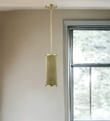 Basetti 1-Light Gold Pendant - Homeroots - Flyclothing LLC