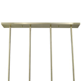 Basetti 4-Light Gold Pendant - Homeroots - Flyclothing LLC