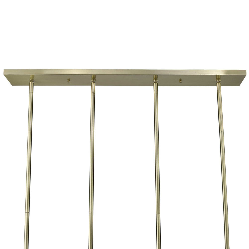 Basetti 4-Light Gold Pendant - Homeroots - Flyclothing LLC