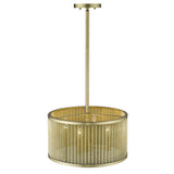 Basetti 4-Light Gold Convertible Pendant - Homeroots - Flyclothing LLC