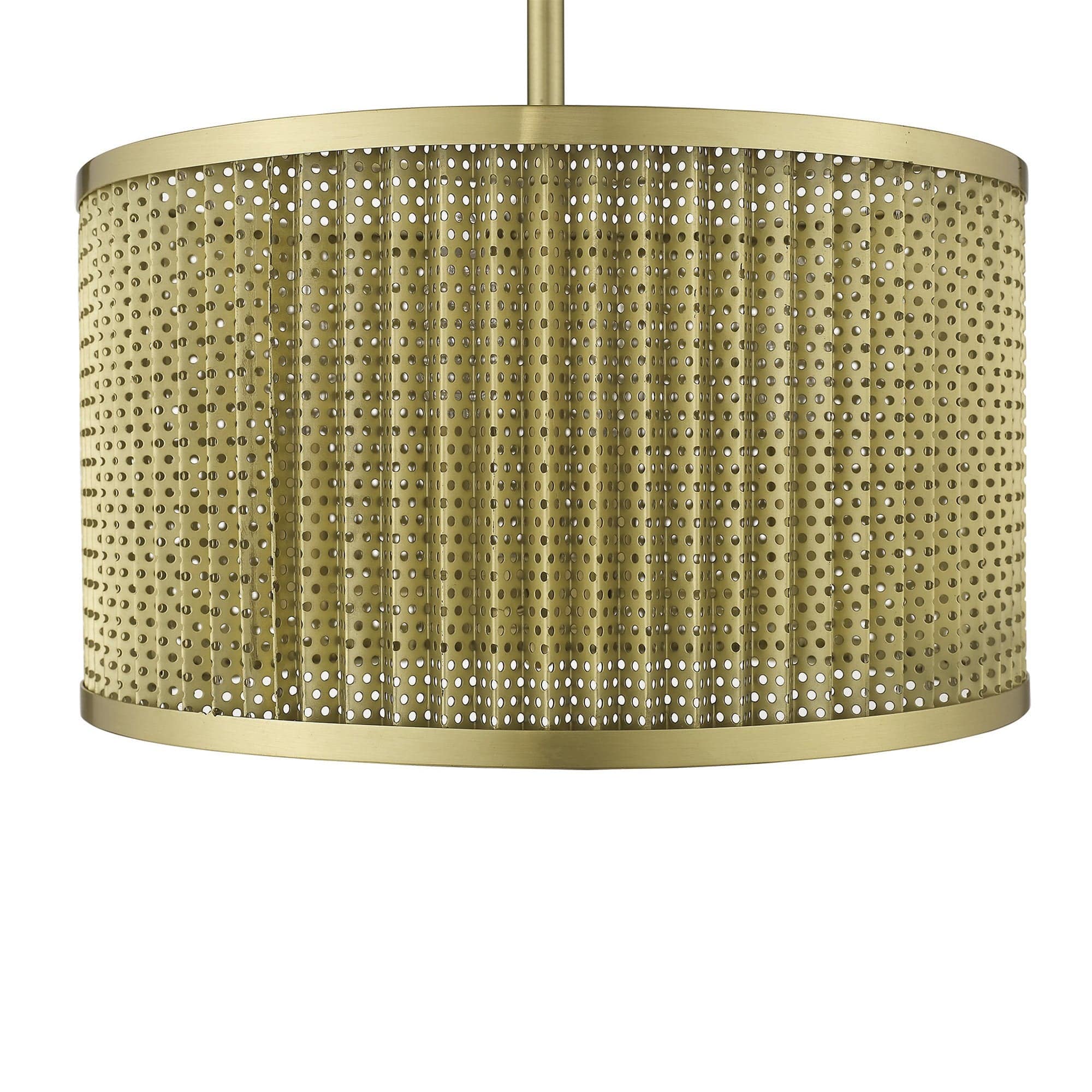 Basetti 4-Light Gold Convertible Pendant - Homeroots