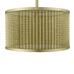 Basetti 4-Light Gold Convertible Pendant - Homeroots