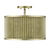 Basetti 4-Light Gold Convertible Pendant - Homeroots - Flyclothing LLC