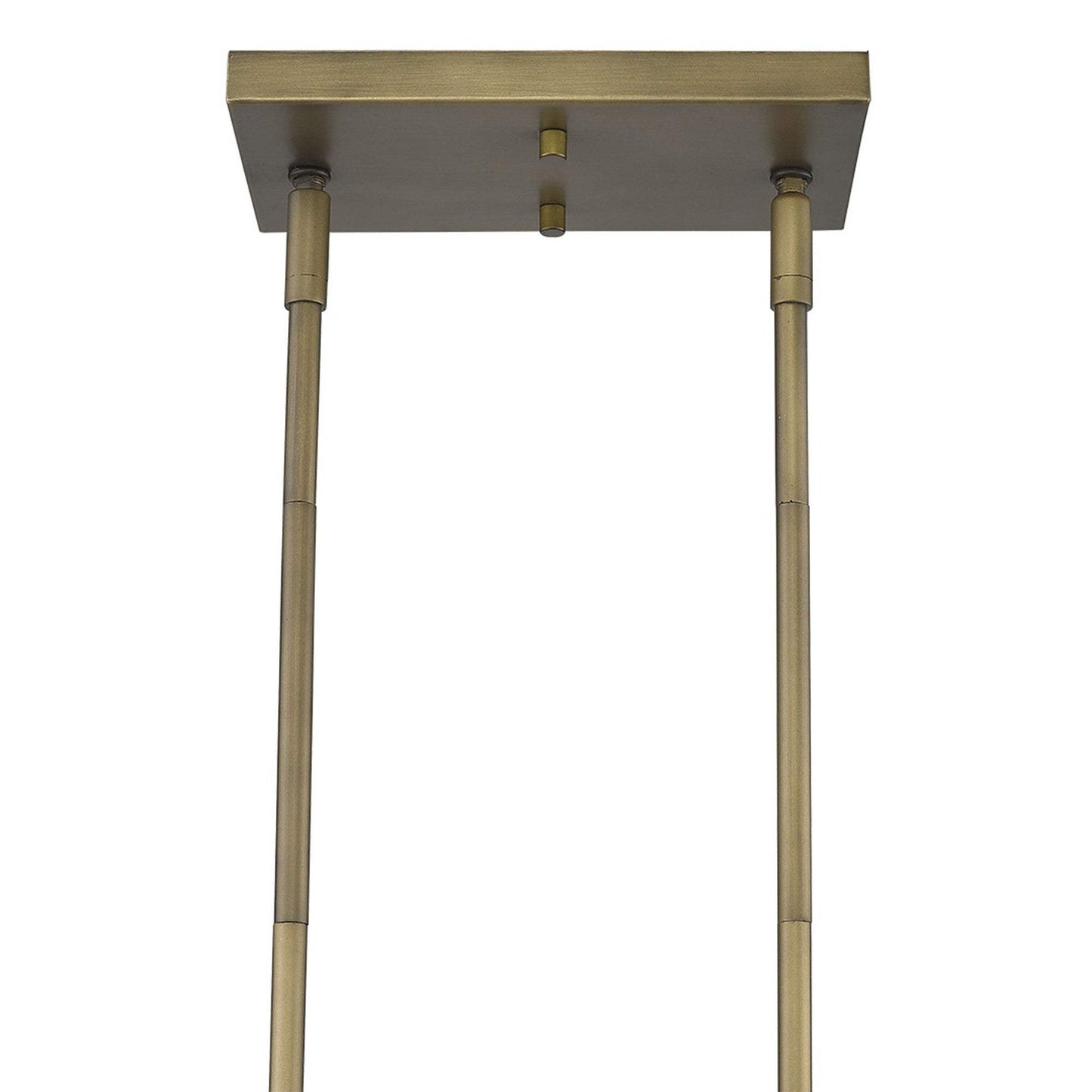 Lunette 10-Light Aged Brass Island Pendant - Homeroots - Flyclothing LLC