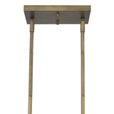 Lunette 10-Light Aged Brass Island Pendant - Homeroots - Flyclothing LLC