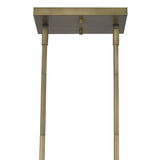 Lunette 10-Light Aged Brass Island Pendant - Homeroots - Flyclothing LLC
