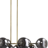 Lunette 10-Light Aged Brass Island Pendant - Homeroots - Flyclothing LLC