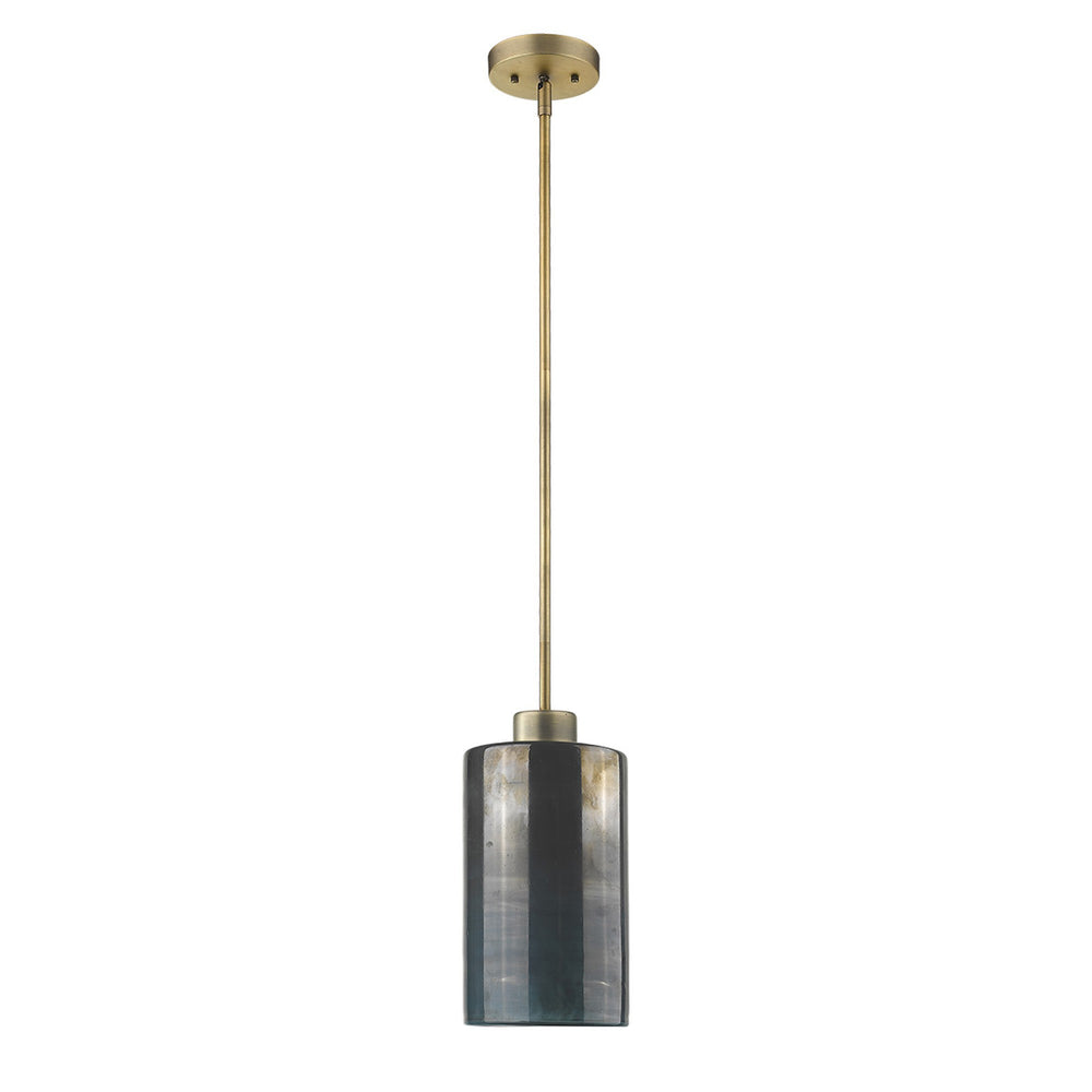 Monet 1-Light Brass Pendant - Homeroots