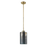 Monet 1-Light Brass Pendant - Homeroots