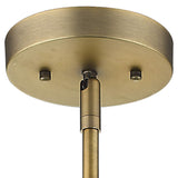Monet 1-Light Brass Pendant - Homeroots - Flyclothing LLC