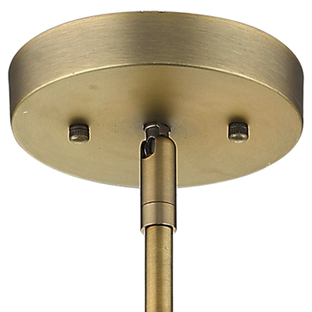 Monet 1-Light Brass Pendant - Homeroots - Flyclothing LLC