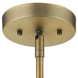 Monet 1-Light Brass Pendant - Homeroots - Flyclothing LLC