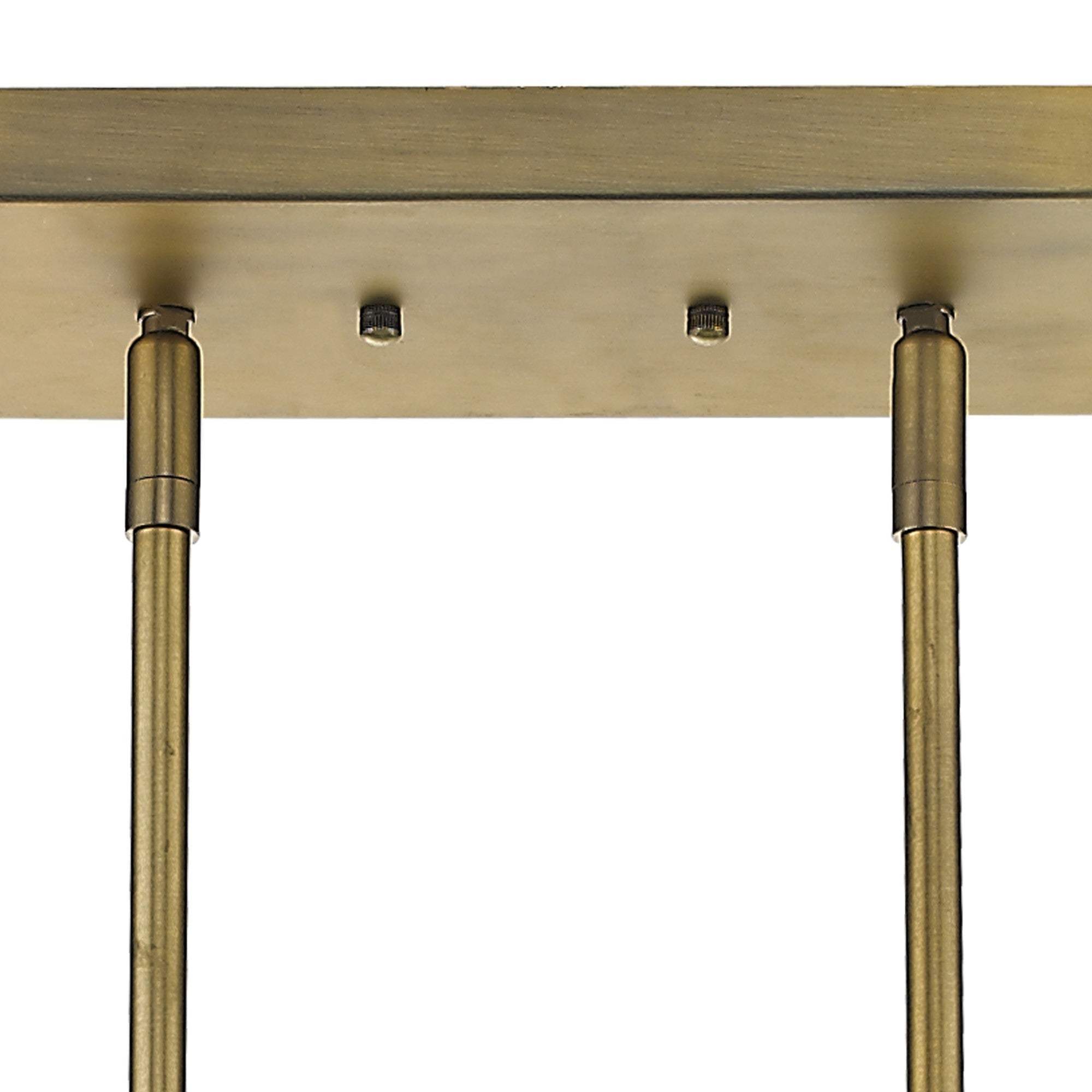 Monet 5-Light Brass Pendant - Homeroots - Flyclothing LLC