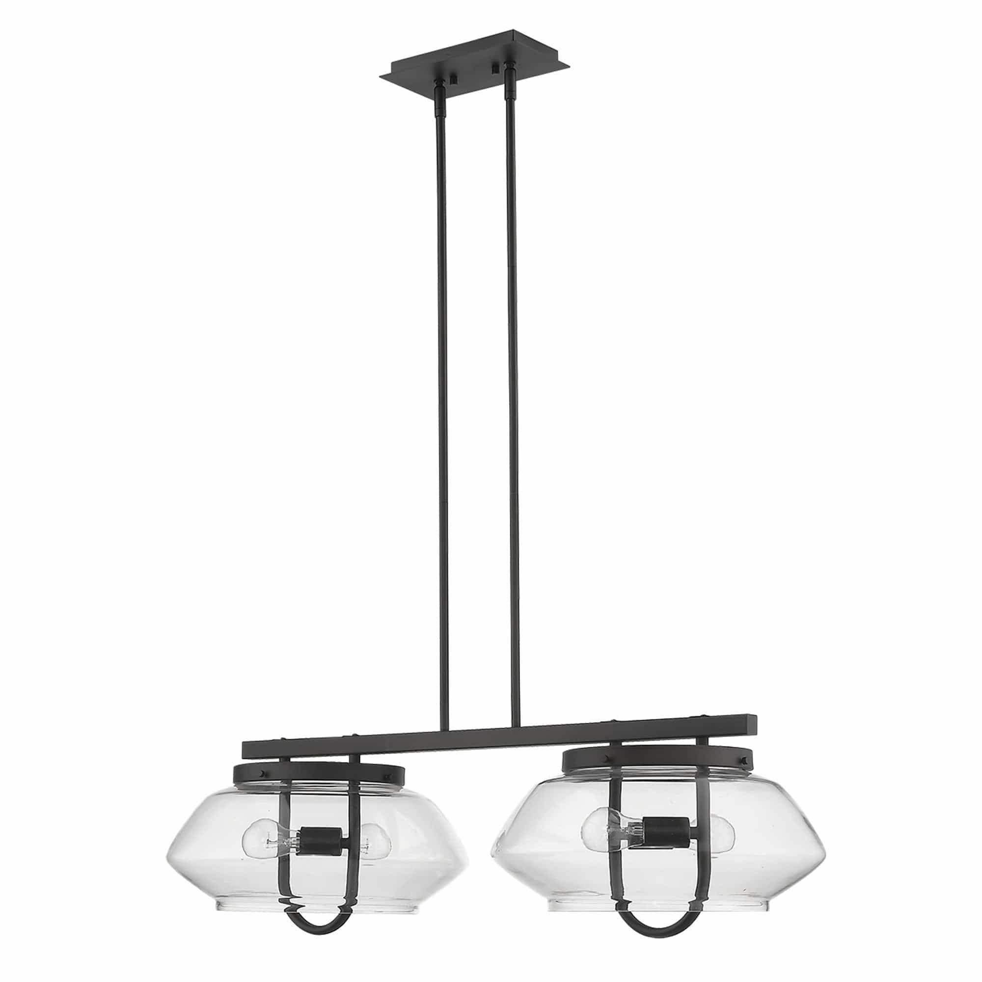 Garner 4-Light Oil-Rubbed Bronze Island Pendant - Homeroots
