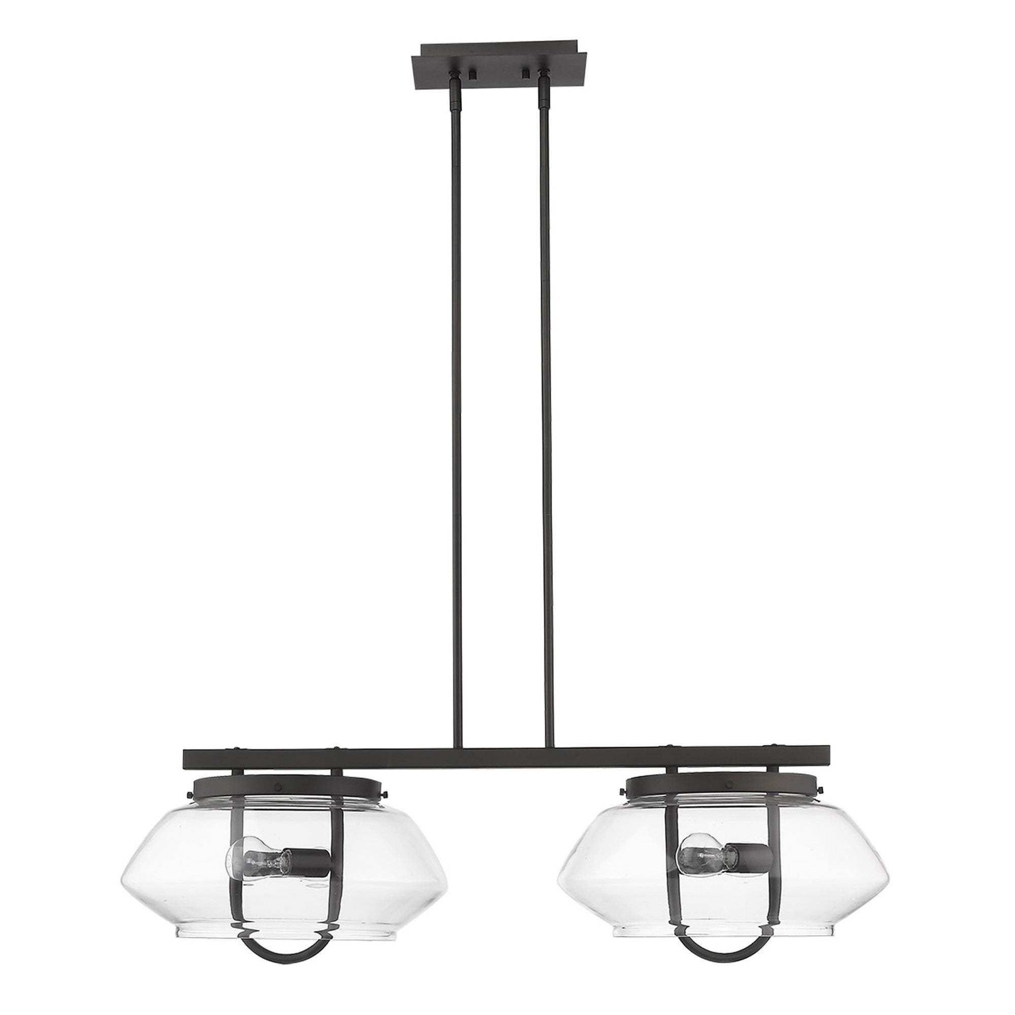 Garner 4-Light Oil-Rubbed Bronze Island Pendant - Homeroots - Flyclothing LLC