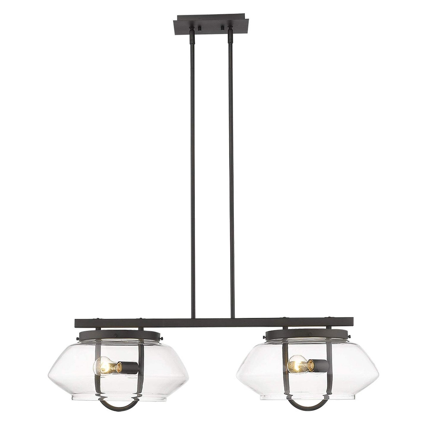 Garner 4-Light Oil-Rubbed Bronze Island Pendant - Homeroots - Flyclothing LLC