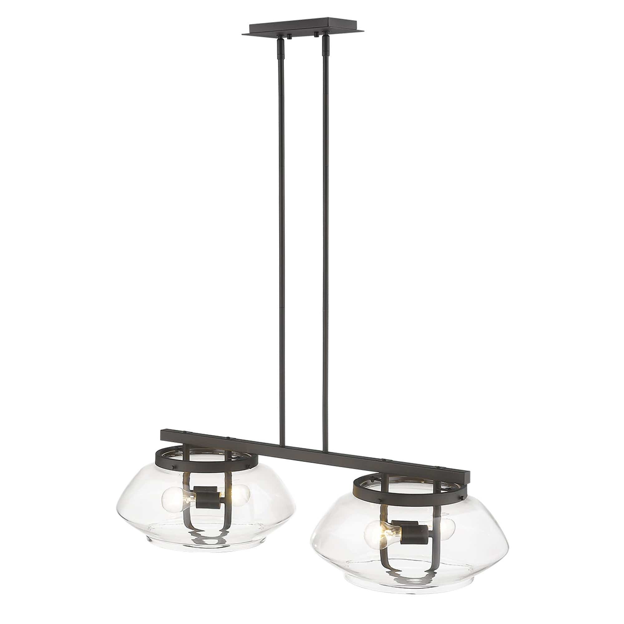 Garner 4-Light Oil-Rubbed Bronze Island Pendant - Homeroots