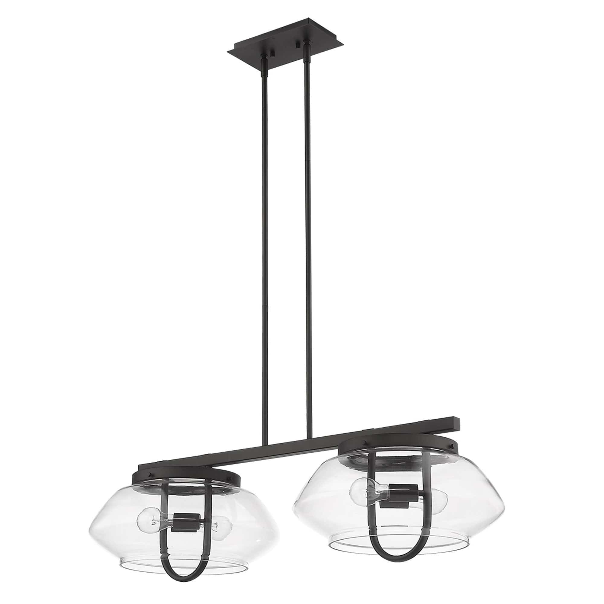 Garner 4-Light Oil-Rubbed Bronze Island Pendant - Homeroots