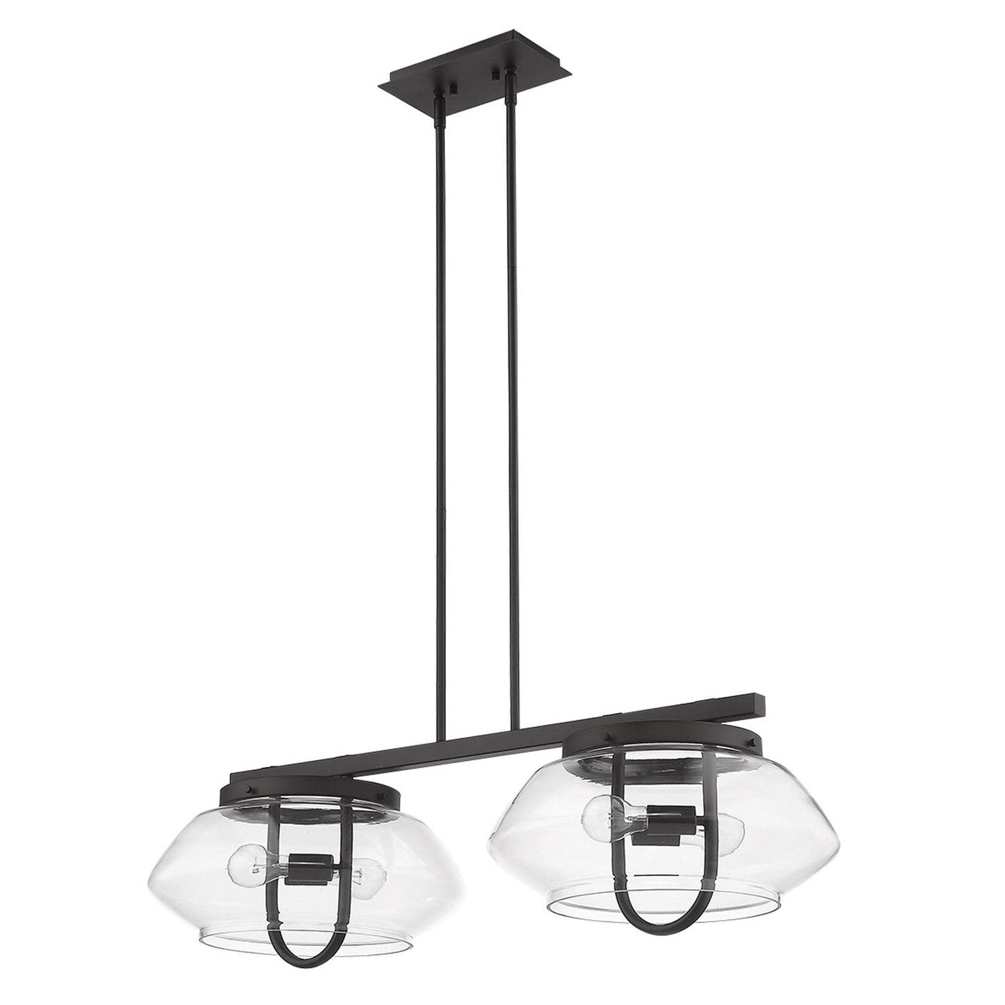 Garner 4-Light Oil-Rubbed Bronze Island Pendant - Homeroots - Flyclothing LLC