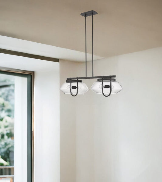 Garner 4-Light Oil-Rubbed Bronze Island Pendant - Homeroots